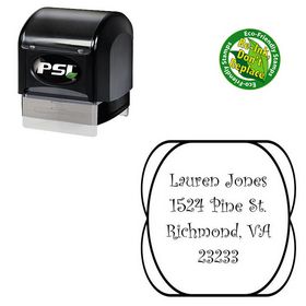 PSI Pre-Ink Curlz Personalized Name Stamp