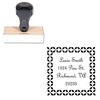 French Script Personalized Name Stamp