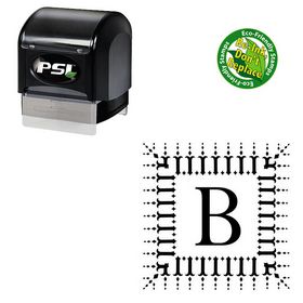 PSI Pre-Inked Perpetua Custom Initials Stamp