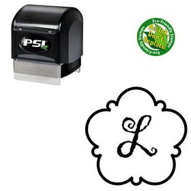 PSI Pre-Ink Gigi Personalized Round Rubber Stamp