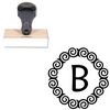 Maiandra Custom Monogram Rubber Stamp