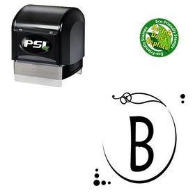 PSI Pre-Inked Maiandra Personalized Monogram Stampers