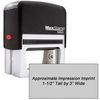 Self Inking Stamp M60 Size 1-1/2 x 3