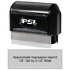 PSI 2264 Pre-Inked Stamp