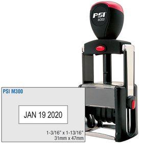 Self Inking Date Stamp 1-3/16 x 1-13/16