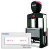 PSI Self Inking Double Date Stamp 1-3/16 x 2-5/16