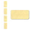 Gold Square Foil Seals Qty 40