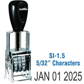 Self Inking Date Stamp 5/32 Characters