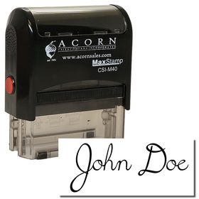 Self Inking Signature Stamp