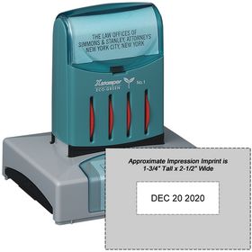 N80 XStamper Versa Date Stamp Size 1-3/4 x 2-1/2