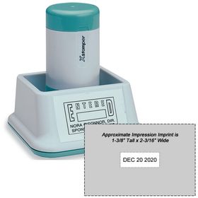 N89 XStamper Large Date Stamp Size 1-3/8 x 2-1/8