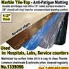Marble Tile-Top Anti-Fatigue Matting / 1339066