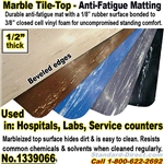 Marble Tile-Top Anti-Fatigue Matting / 1339066