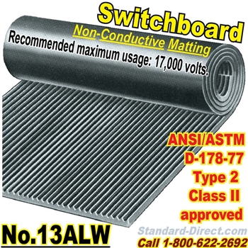 Corrugated Switchboard Matting / 13ALW