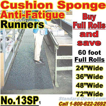 Cushion-Sponge Anti-Fatigue Matting / 13SP