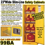 FLAMMABLE LIQUID SAFETY CABINETS 99BA