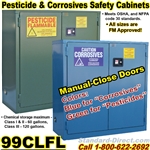 CHEMICAL LIQUID SAFETY CABINETS 99CLFL