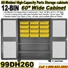 BIN STORAGE CABINETS 99DH260