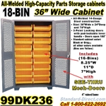 BIN STORAGE CABINETS 99DK236