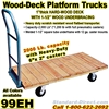 WOOD PLATFORM TRUCKS 99EH