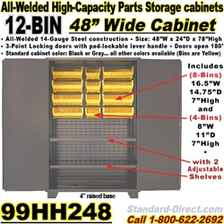 BIN STORAGE CABINETS 99HH248