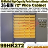 BIN STORAGE CABINETS 99HK272