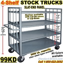 SHELF TRUCKS & WAREHOUSE TRUCKS 99KD