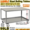 ROLLING STEEL TABLES 99LB