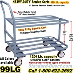 STEEL SERVICE CARTS 99NV