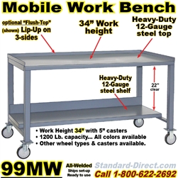 MOBILE WORKBENCH CARTS 99MW