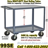 STEEL SERVICE CARTS 99SE