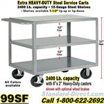 STEEL SERVICE CARTS 99SF