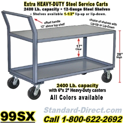 STEEL SERVICE CARTS 99SX