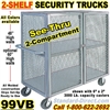 SEE THRU STEEL SECURITY TRUCKS 99VB