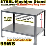 (80)  STEEL MACHINE STANDS / 99WS