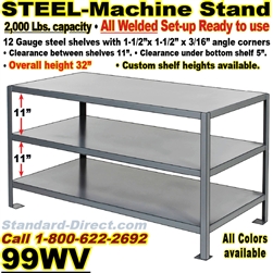 STEEL MACHINE STANDS / 99WV