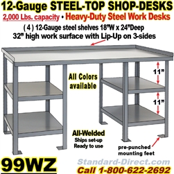 WORK BENCH STEEL DESKS / 99WZ