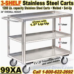 STAINLESS STEEL CARTS / 99XA