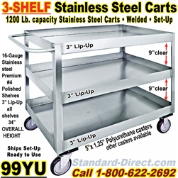 STAINLESS STEEL CARTS / 99YU