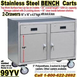 STAINLESS STEEL CARTS / 99YV