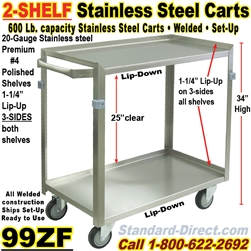 STAINLESS STEEL CARTS / 99ZF