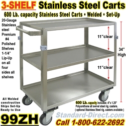 STAINLESS STEEL CARTS / 99ZH