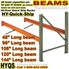 Quick Ship Pallet Rack Beams / HYBM