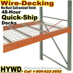 Quick Ship Pallet Rack Wire Decking / HYWD