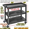 3-Shelf Plastic Cart / LXEC122