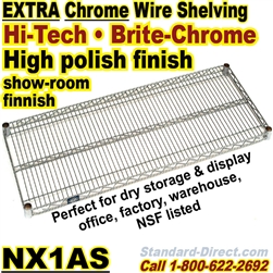 Chrome Wire Shelves / NX1AS