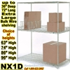 Extra Large Chrome Wire Shelving 3-Shelf / NX1D