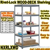 RIVET SHELVING Wood-Decking / NXRLXWD