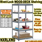RIVET SHELVING Wood-Decking / NXRLXWD