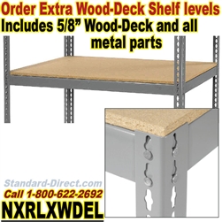 EXTRA Wood-Decking LEVELS / NXWD01EL